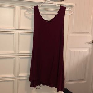 Maroon Dress